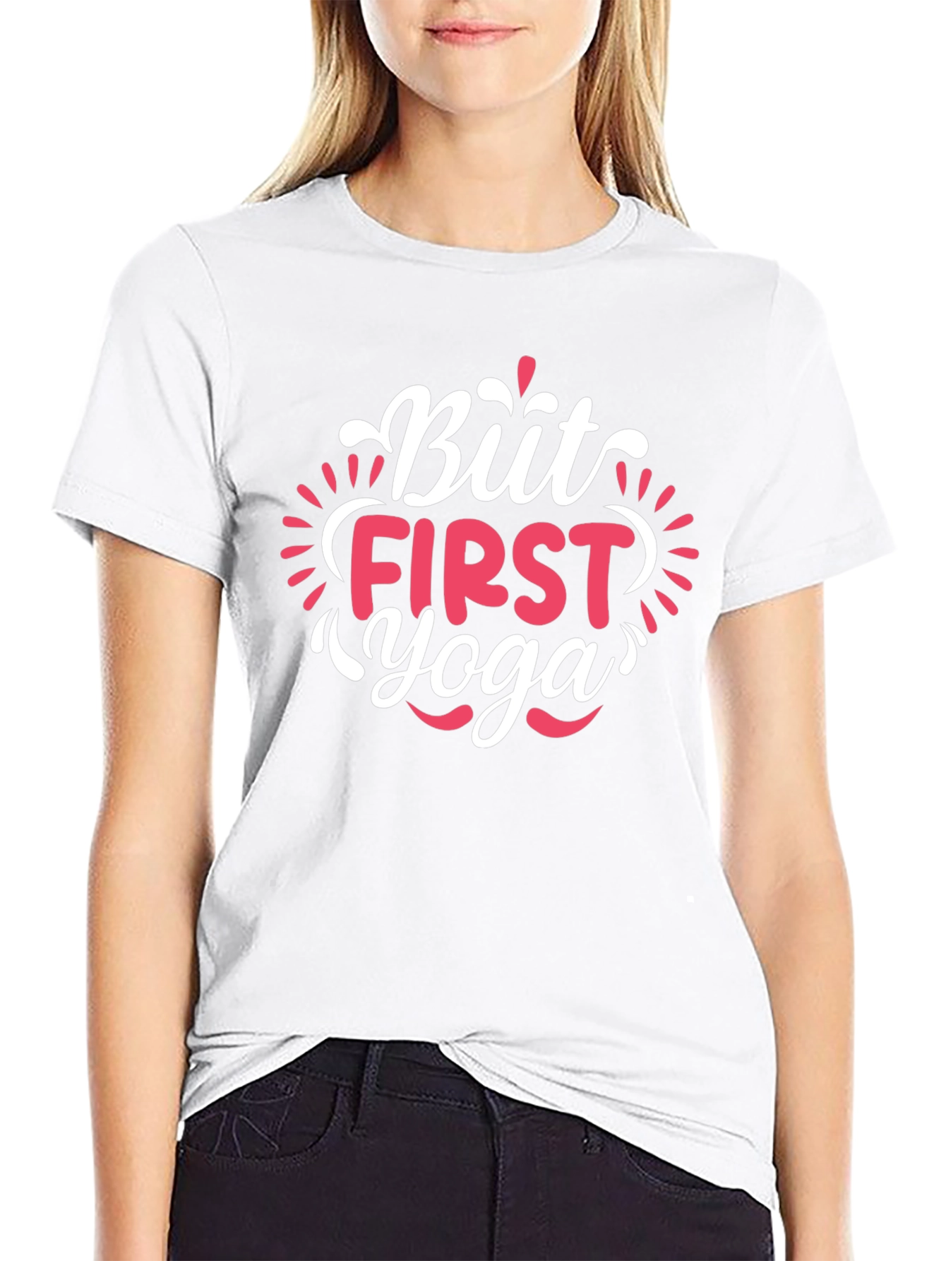 But First Yoga Graphic T-Shirt