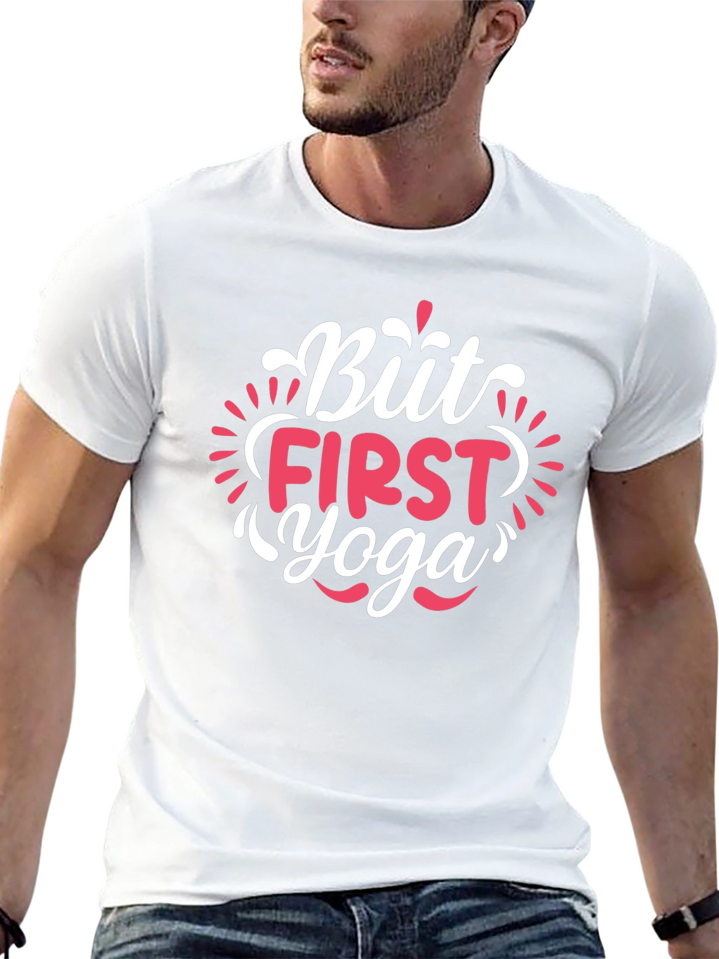 But First Yoga Graphic T-Shirt