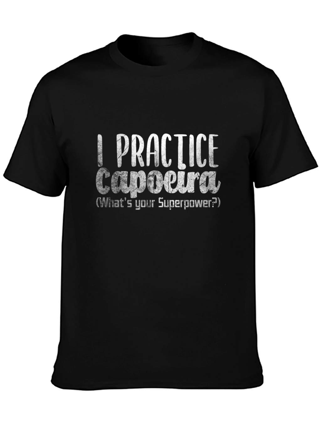 Capoeira Superpower Black T-Shirt