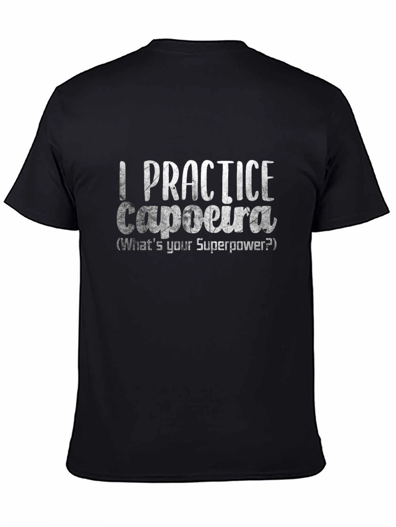Capoeira Superpower Black T-Shirt