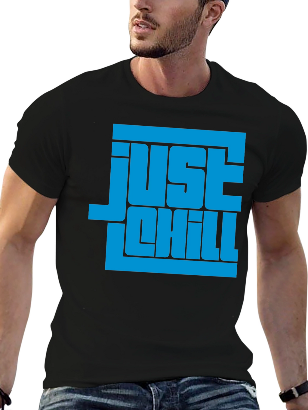 Just Chill Graphic Tee - Relaxed Fit