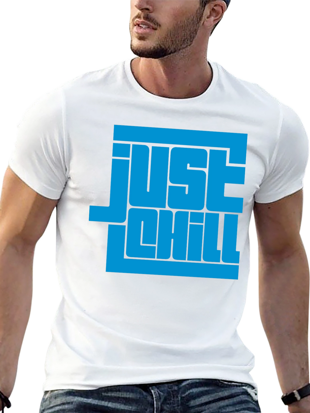 Just Chill Graphic Tee - Relaxed Fit