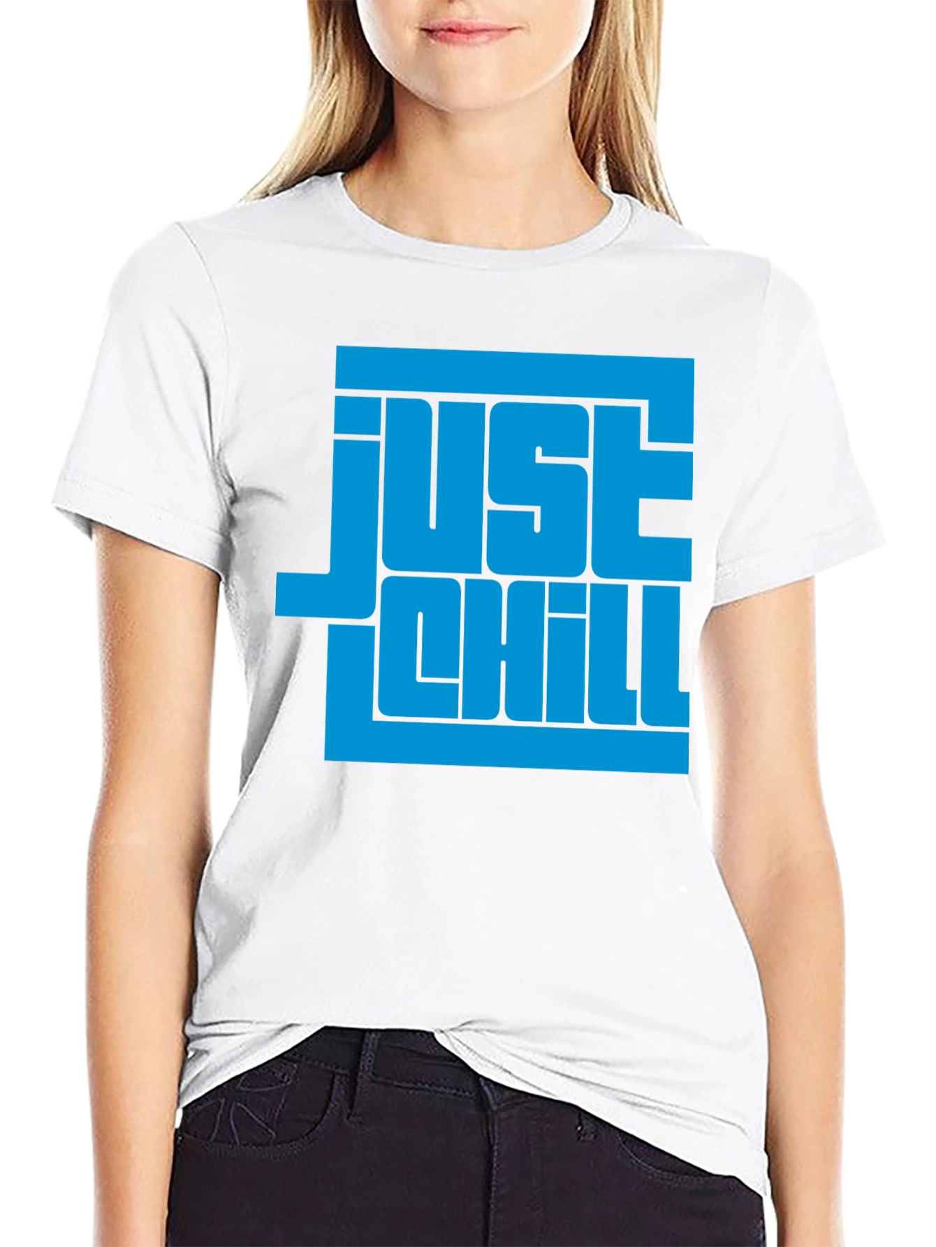 Just Chill Graphic Tee - Relaxed Fit