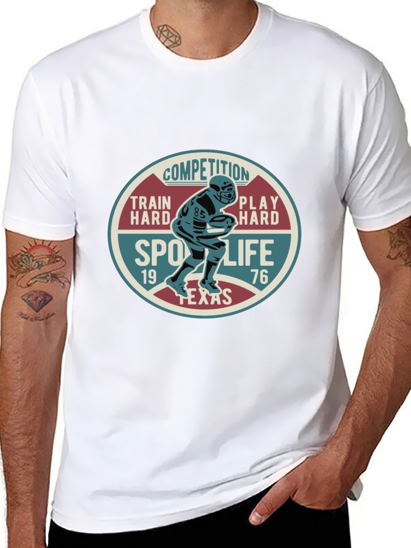 Texas Sports Life Football T-Shirt