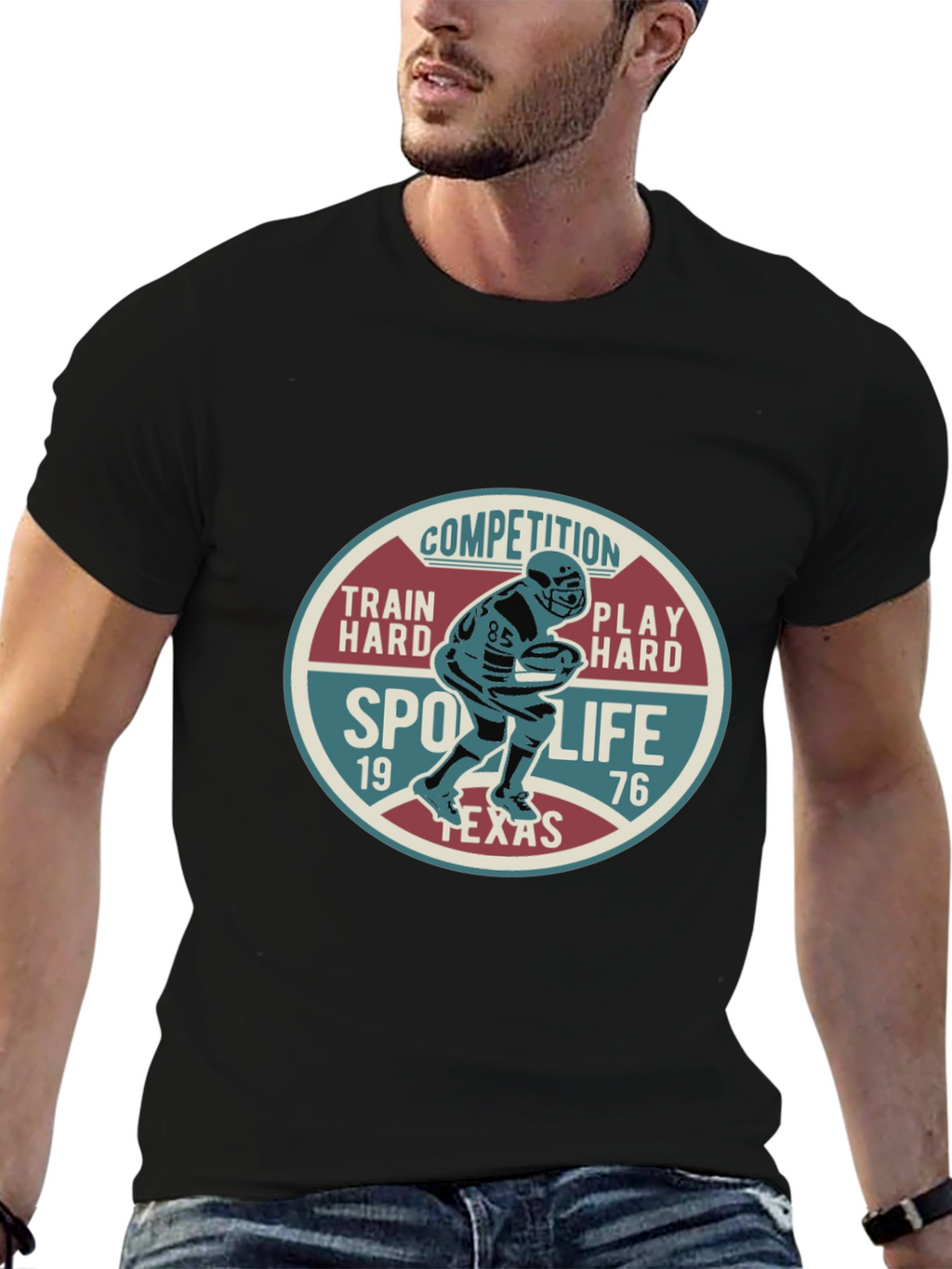 Texas Sports Life Football T-Shirt