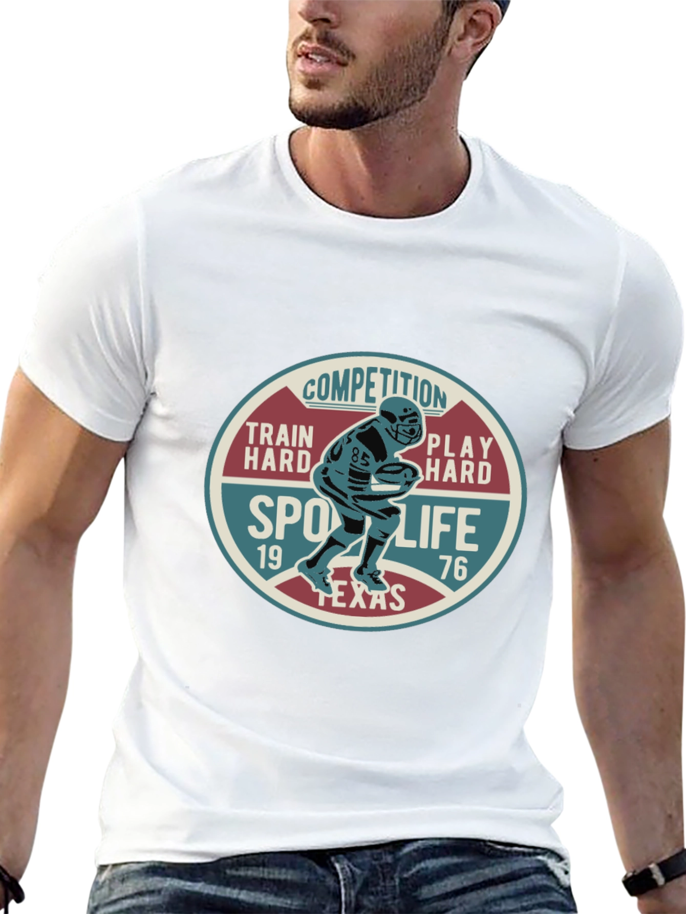 Texas Sports Life Football T-Shirt