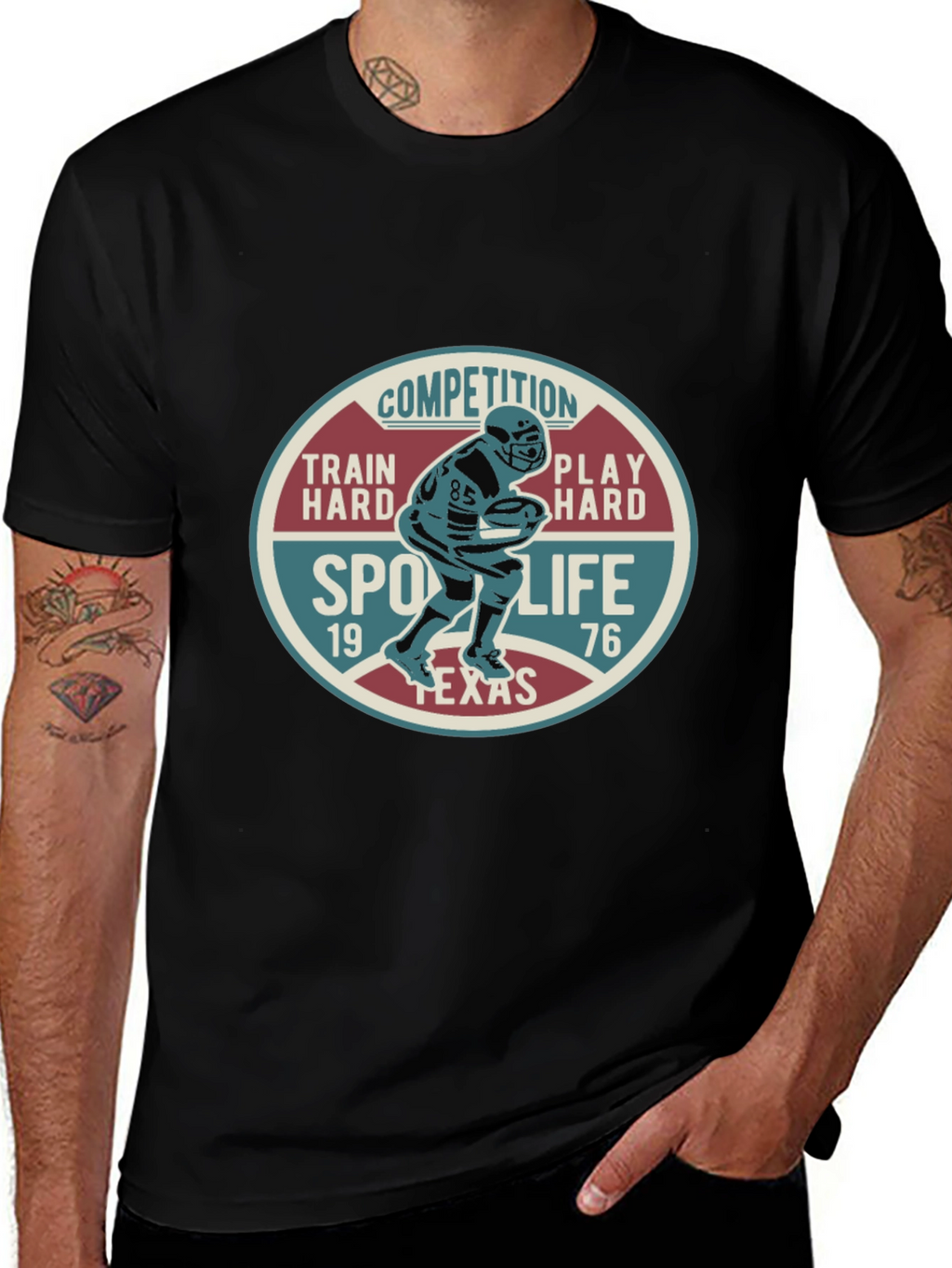 Texas Sports Life Football T-Shirt