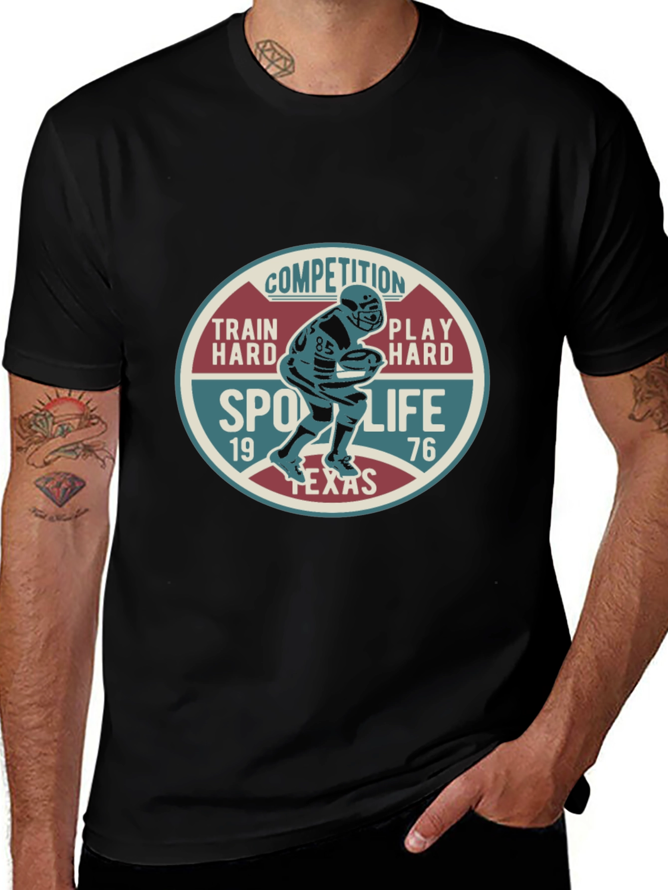 Texas Sports Life Football T-Shirt