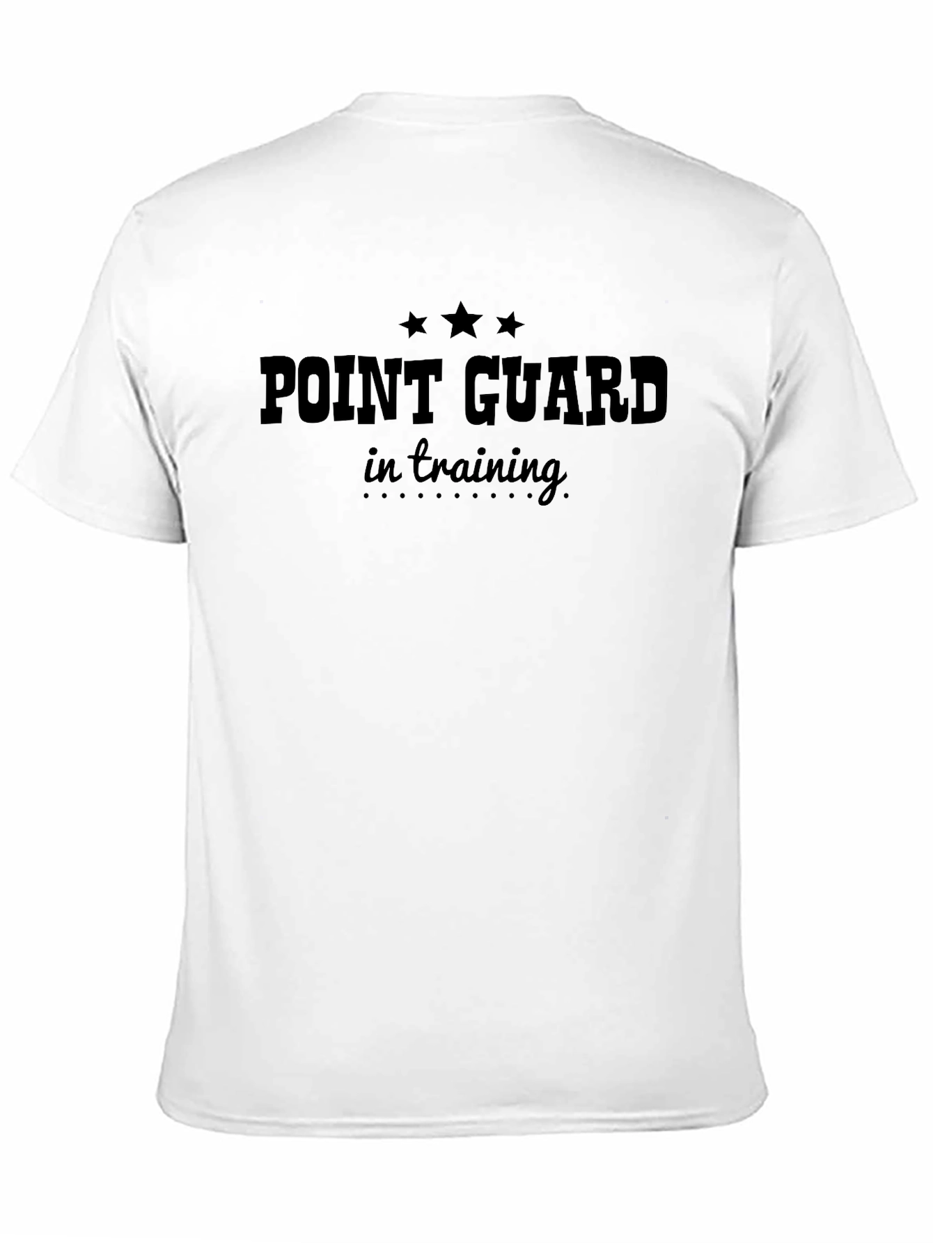 Point Guard in Training Black Graphic Tee