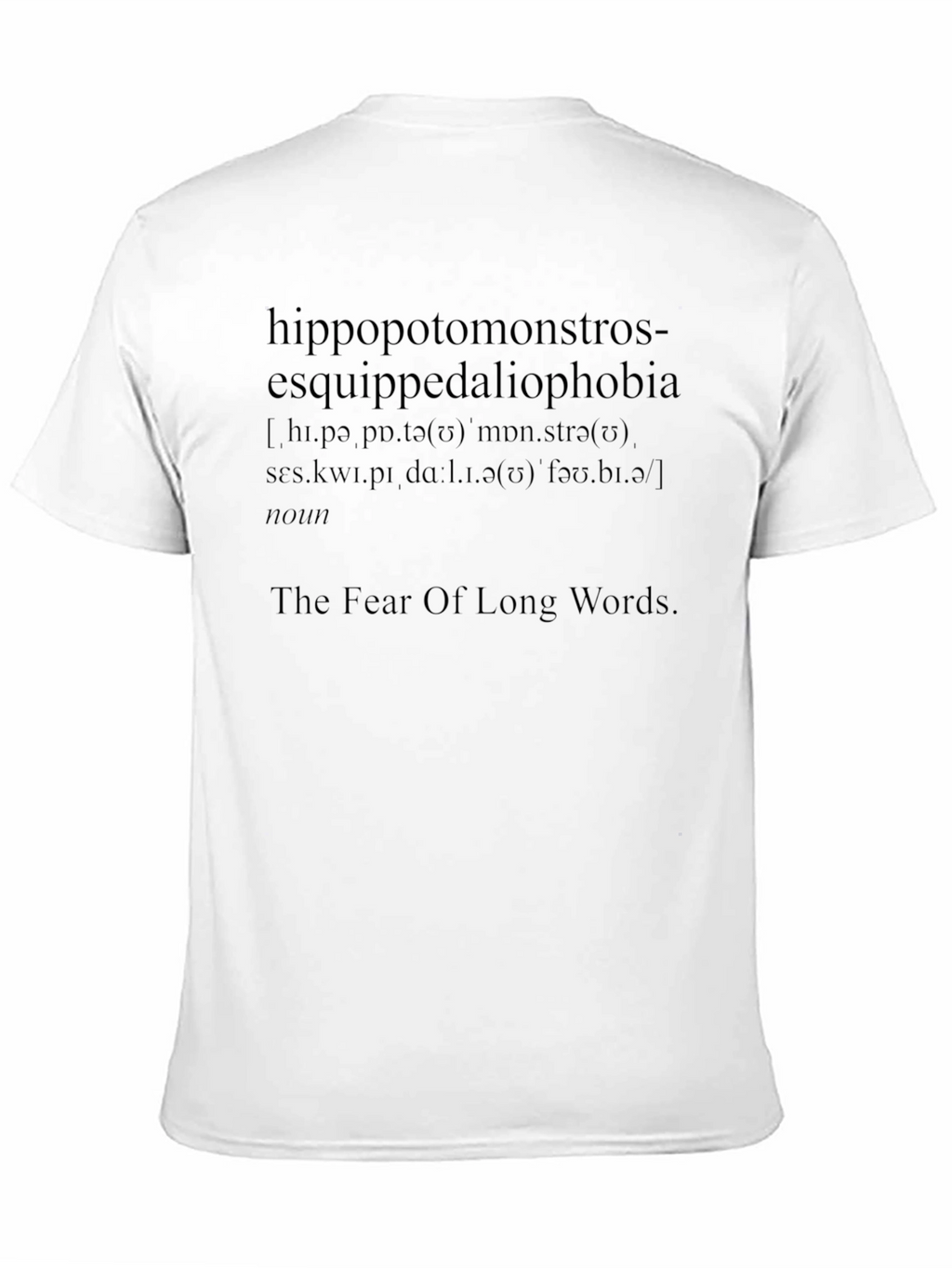Hippopotomonstrosesquippedaliophobia T-Shirt