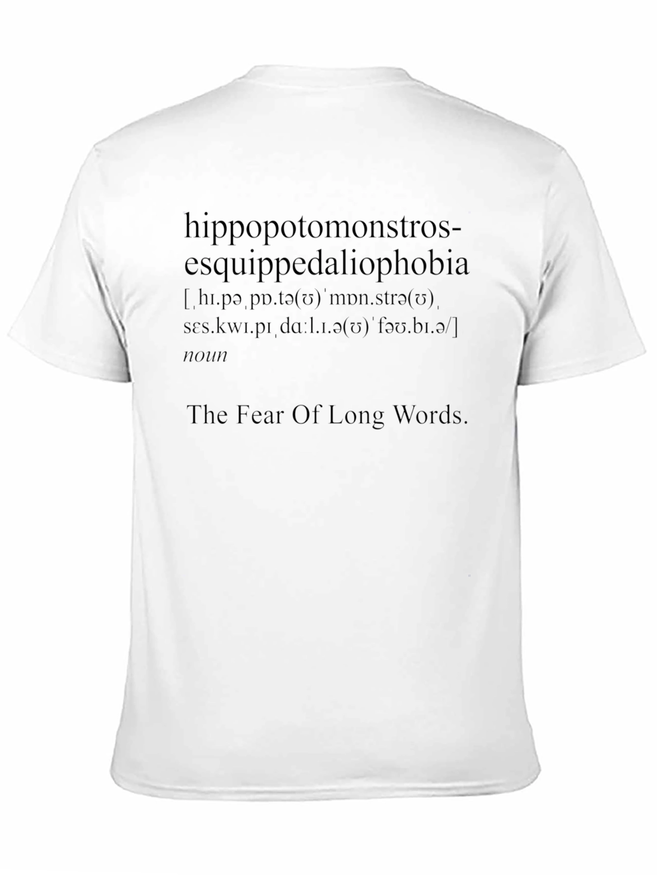 Hippopotomonstrosesquippedaliophobia T-Shirt