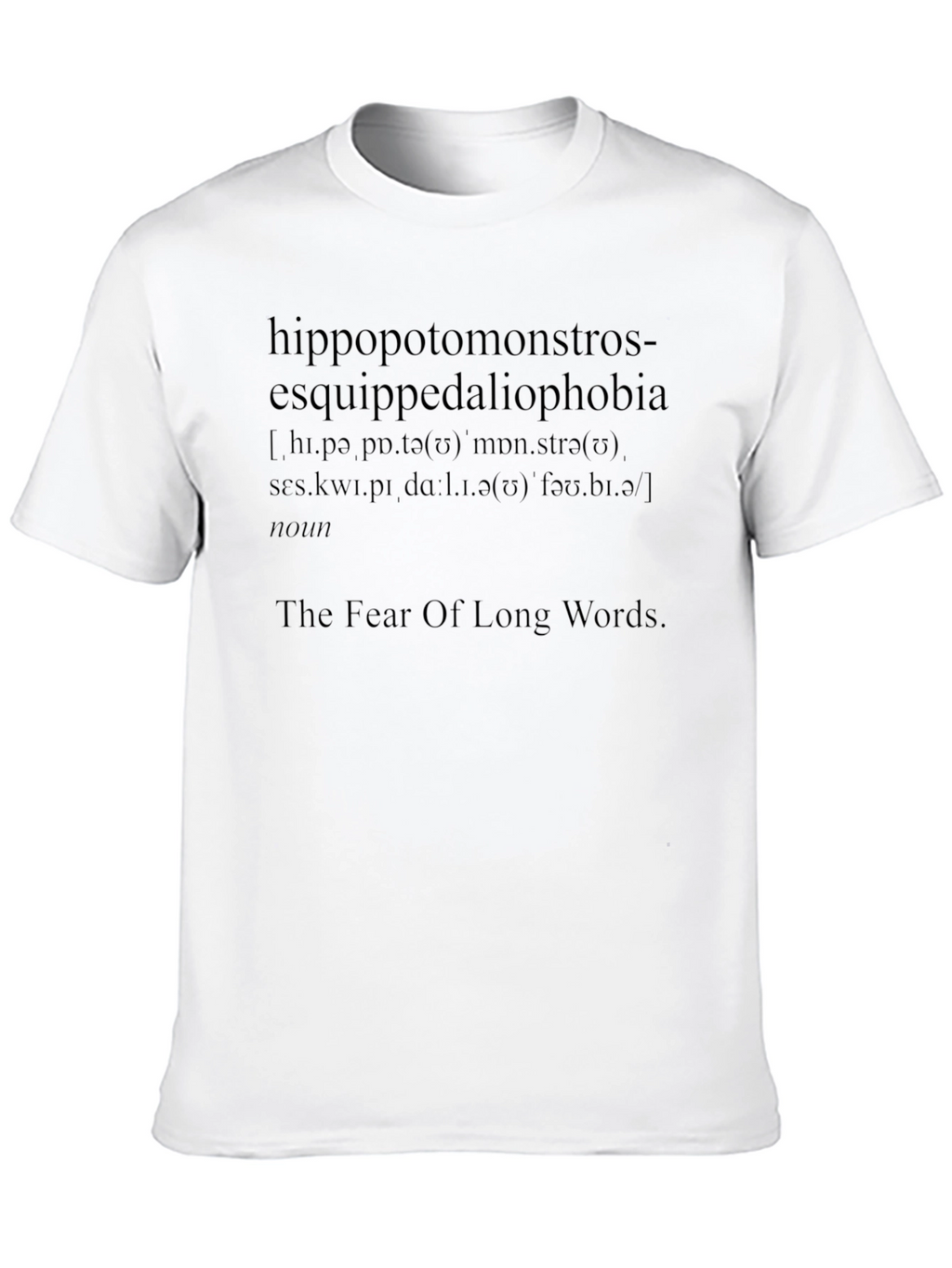 Hippopotomonstrosesquippedaliophobia T-Shirt