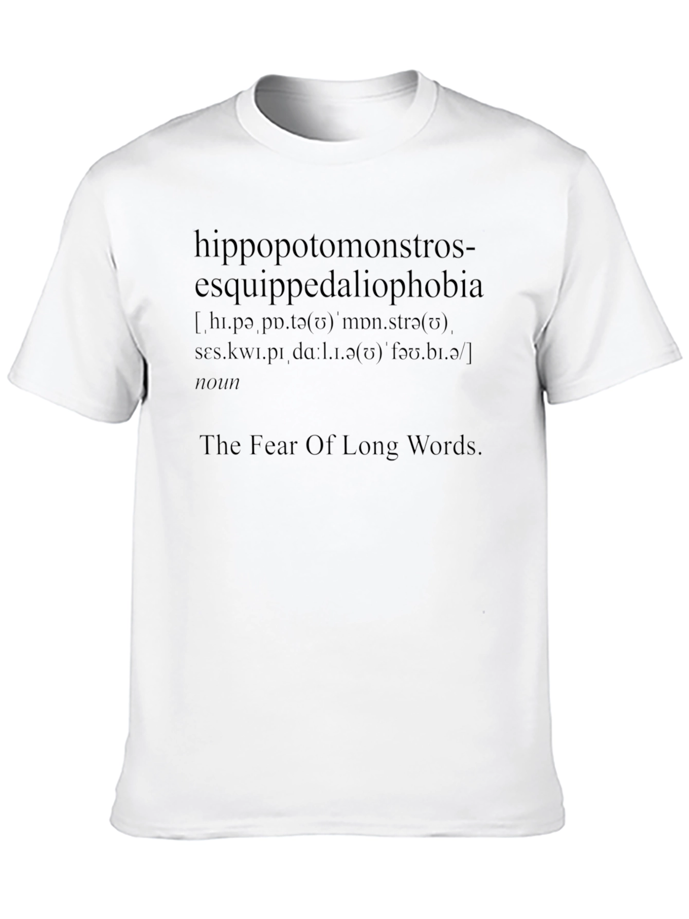 Hippopotomonstrosesquippedaliophobia T-Shirt