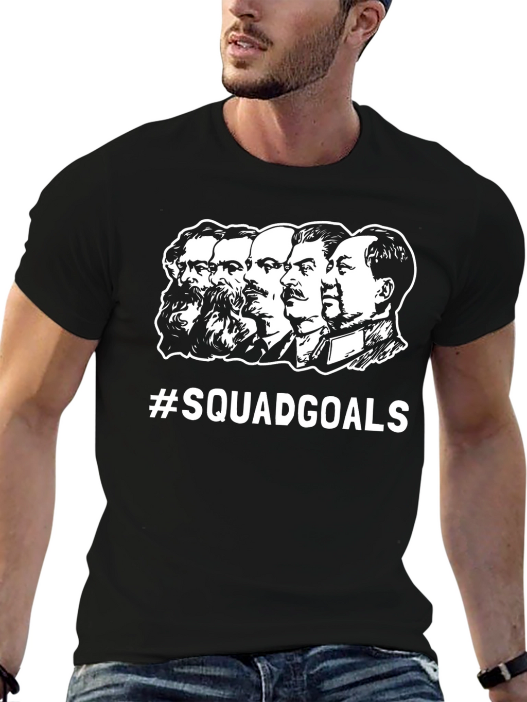 Squad Goals T-Shirt: Marx Lenin Stalin Mao