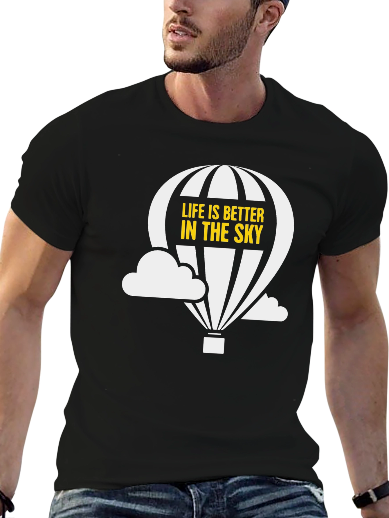 Life Is Better In The Sky Graphic T-Shirt