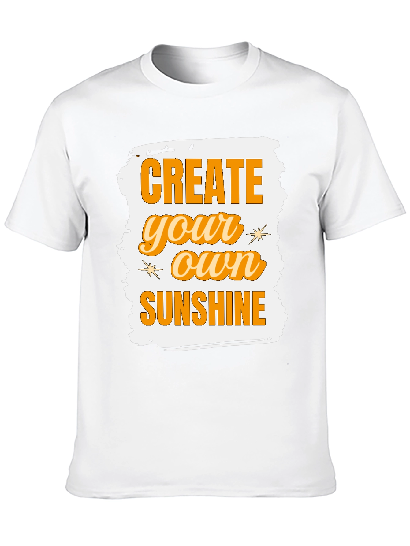 Create Your Own Sunshine Graphic Tee - Black