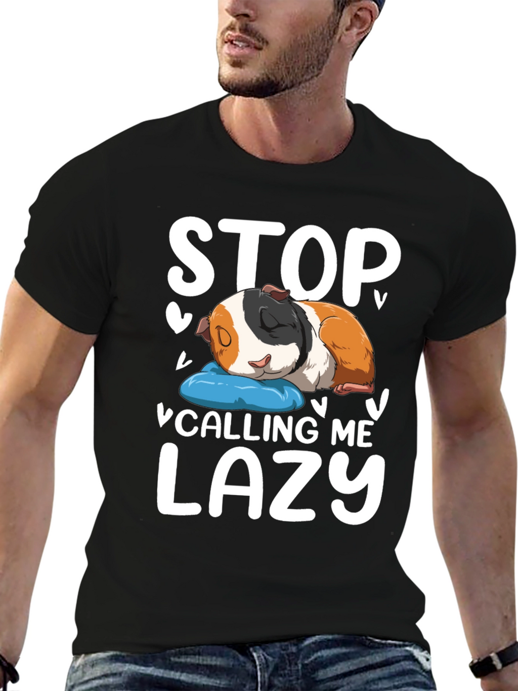 Stop Calling Me Lazy Guinea Pig T-Shirt