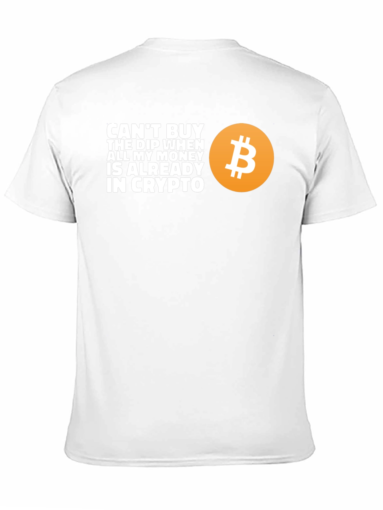 Crypto Dip T-Shirt - Bitcoin Design