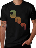 Retro 909 Graphic Tee - Sunset Style