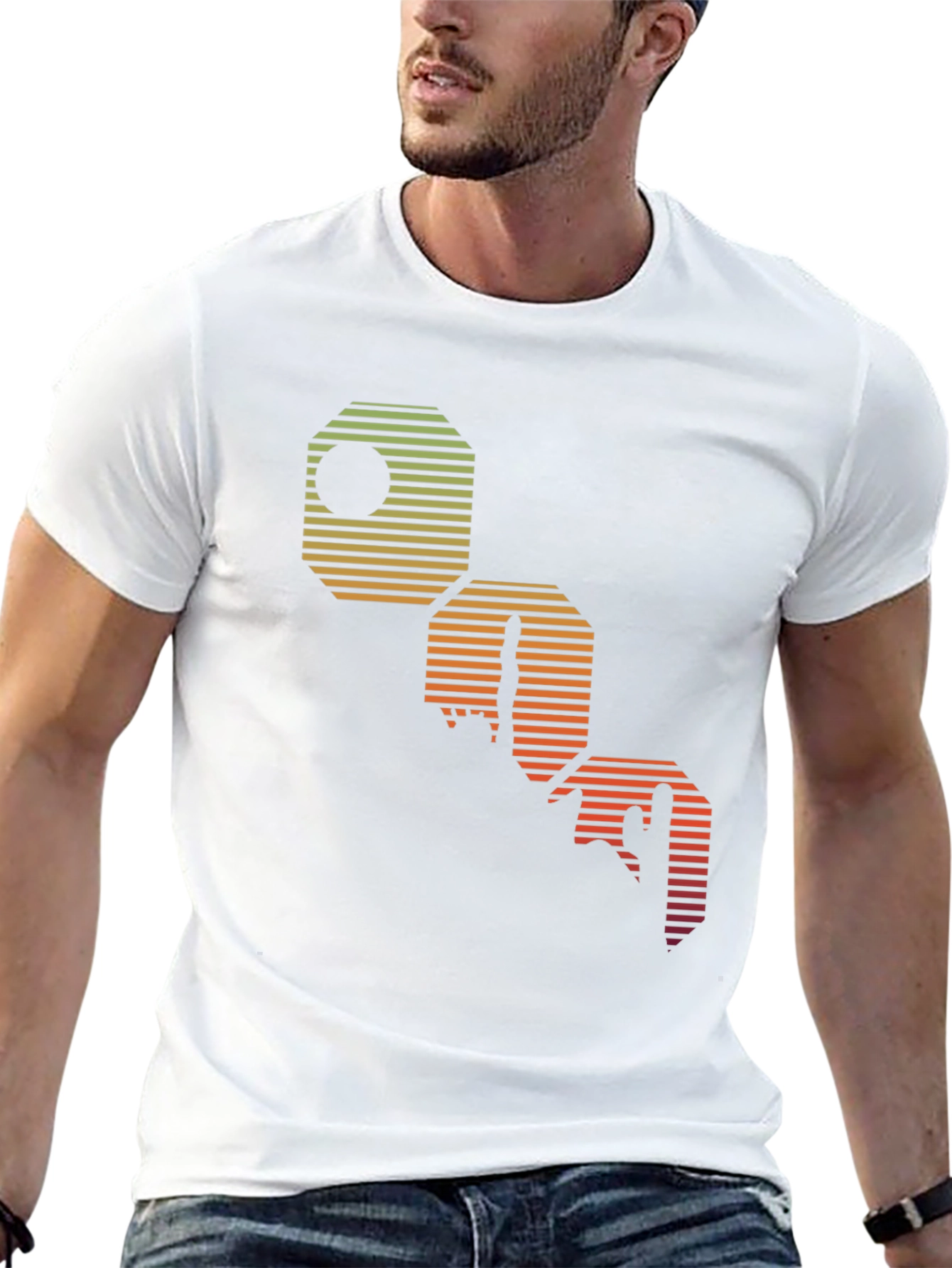Retro 909 Graphic Tee - Sunset Style