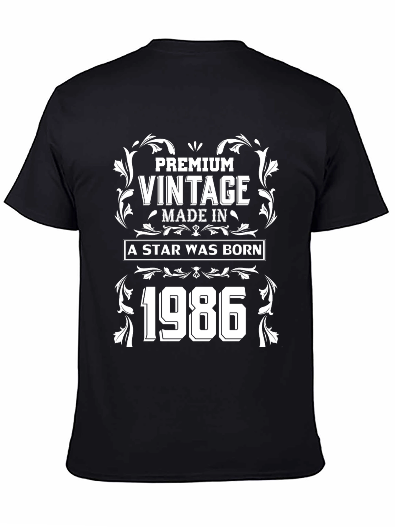 Premium Vintage 1986 Birthday T-Shirt