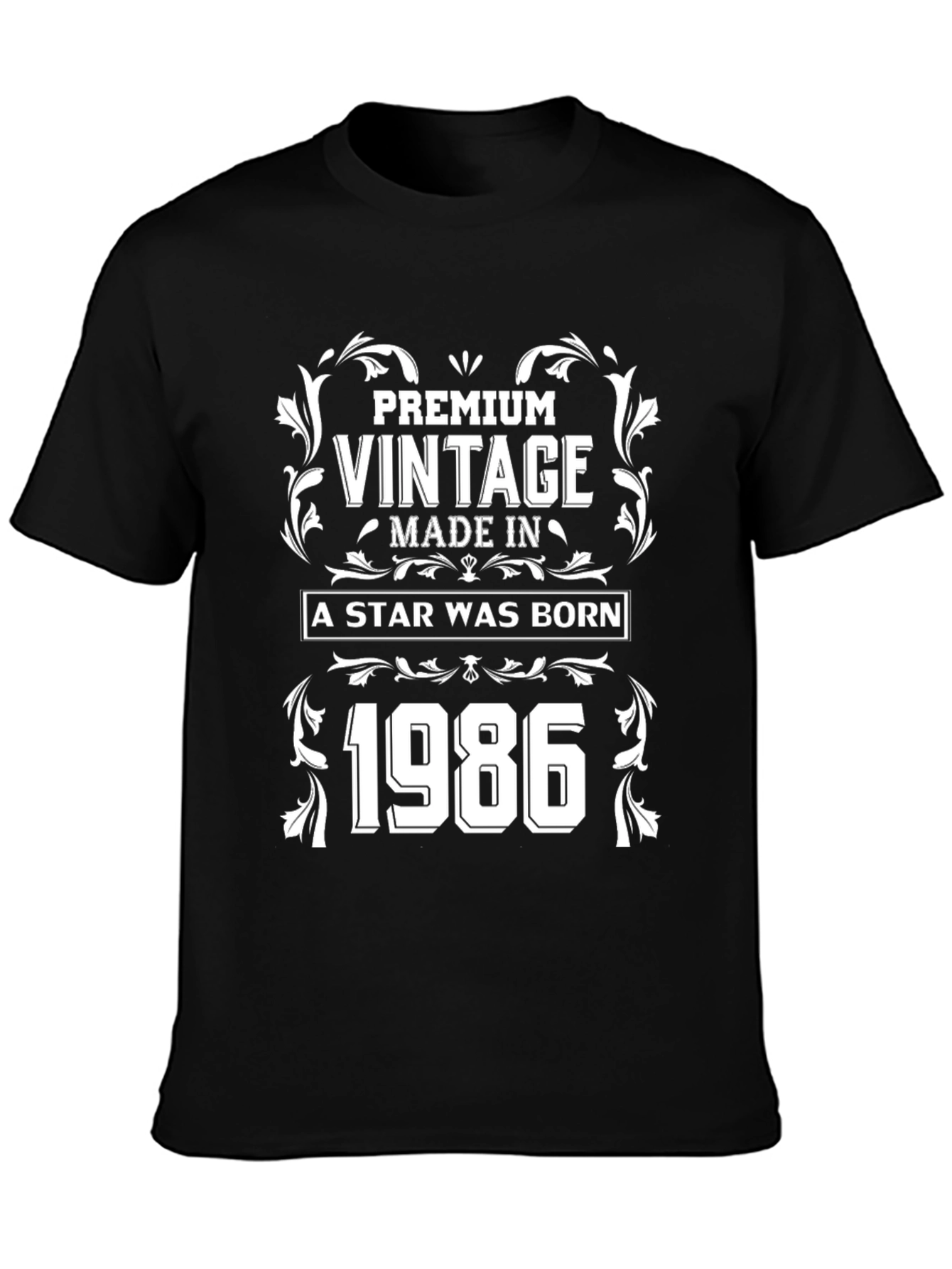 Premium Vintage 1986 Birthday T-Shirt