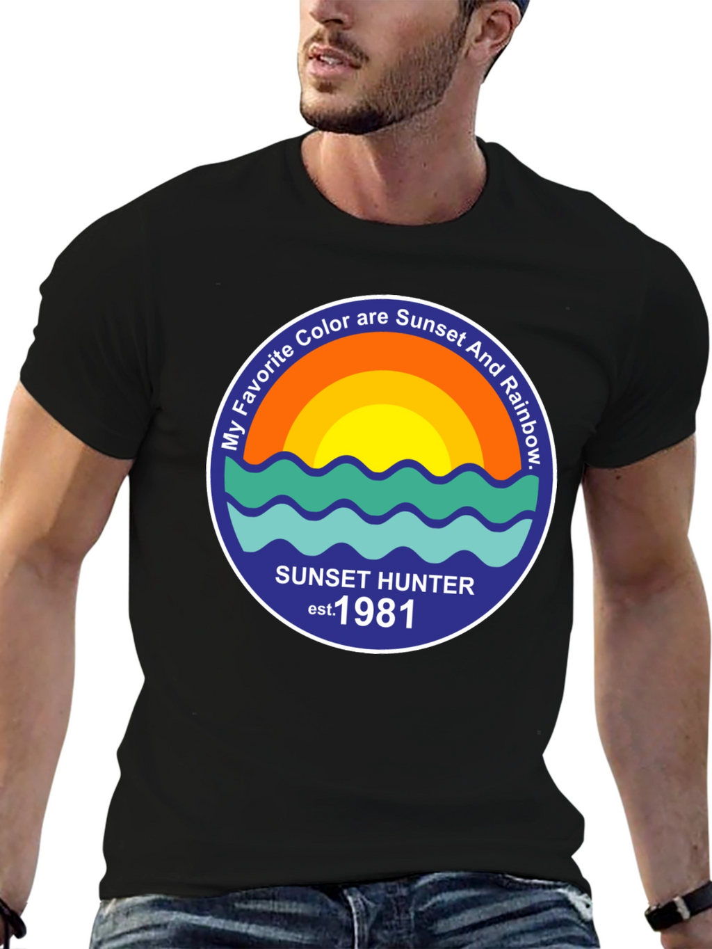 Sunset Hunter Est. 1981 T-Shirt
