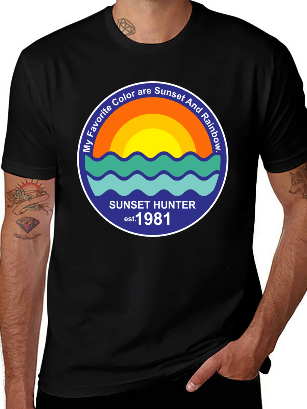 Sunset Hunter Est. 1981 T-Shirt