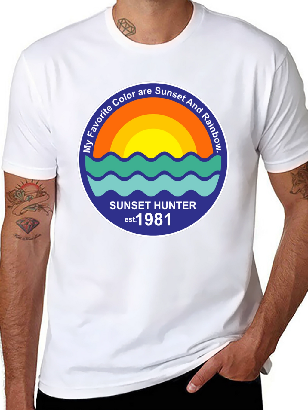 Sunset Hunter Est. 1981 T-Shirt