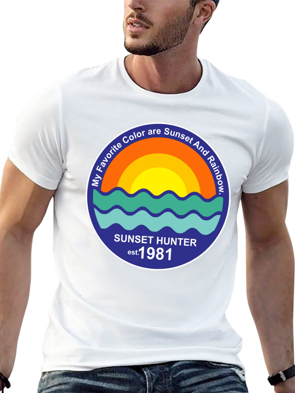 Sunset Hunter Est. 1981 T-Shirt