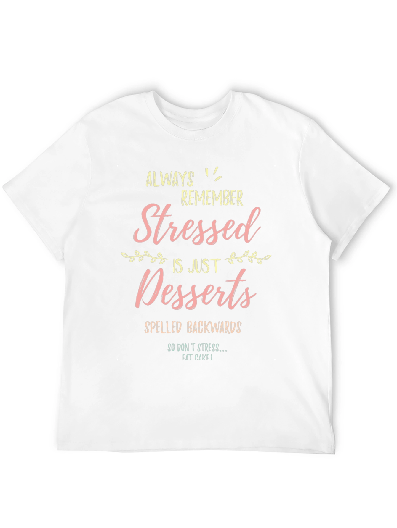 Stressed Spelled Backwards T-Shirt