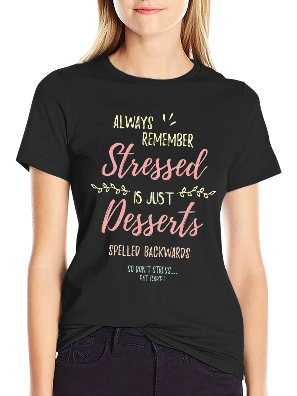 Stressed Spelled Backwards T-Shirt