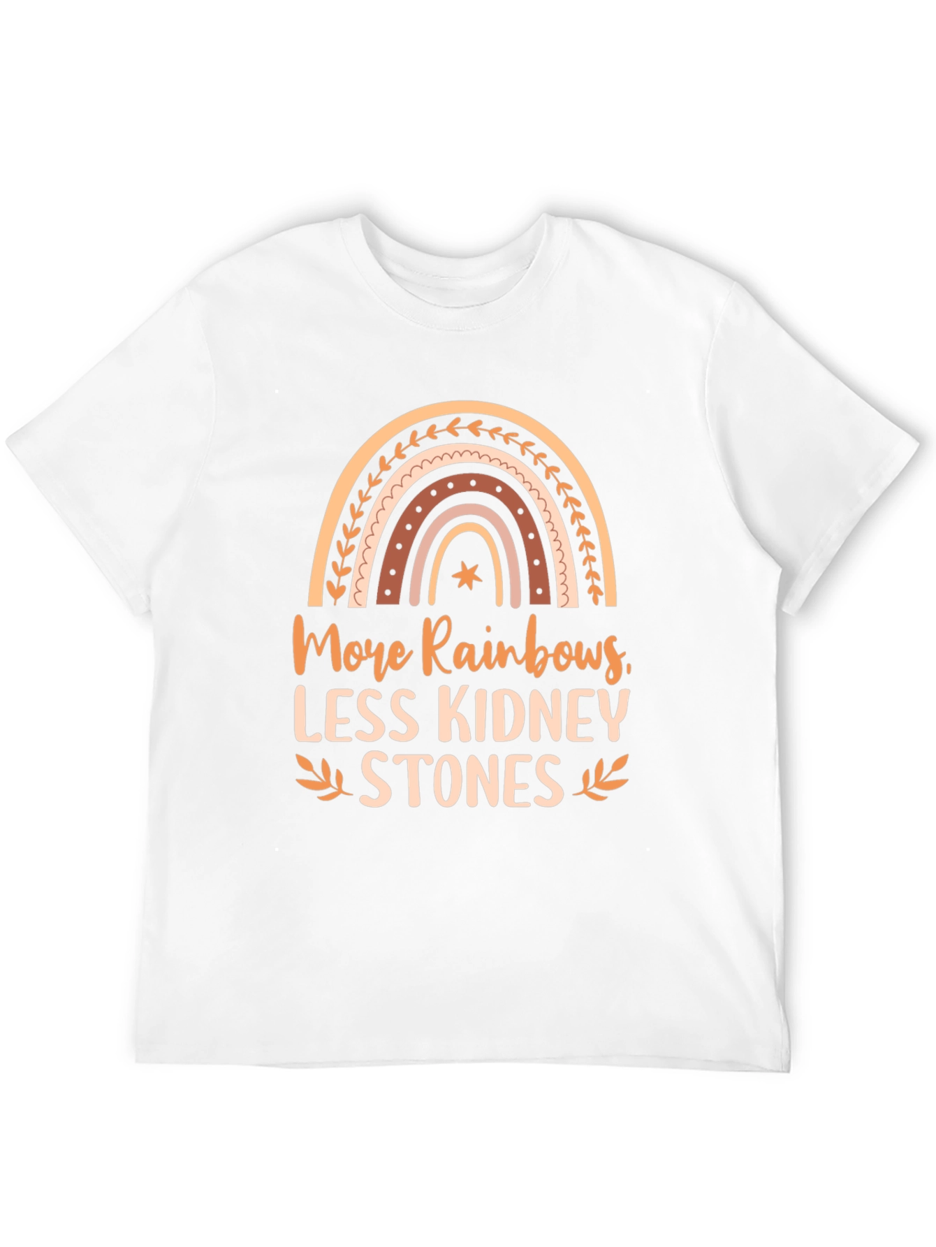 More Rainbows Less Kidney Stones Graphic Tee