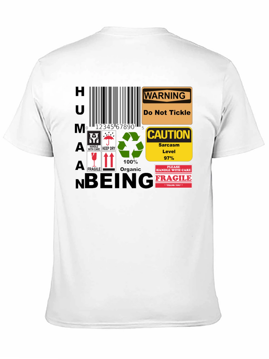 Human Being Novelty Graphic Tee
