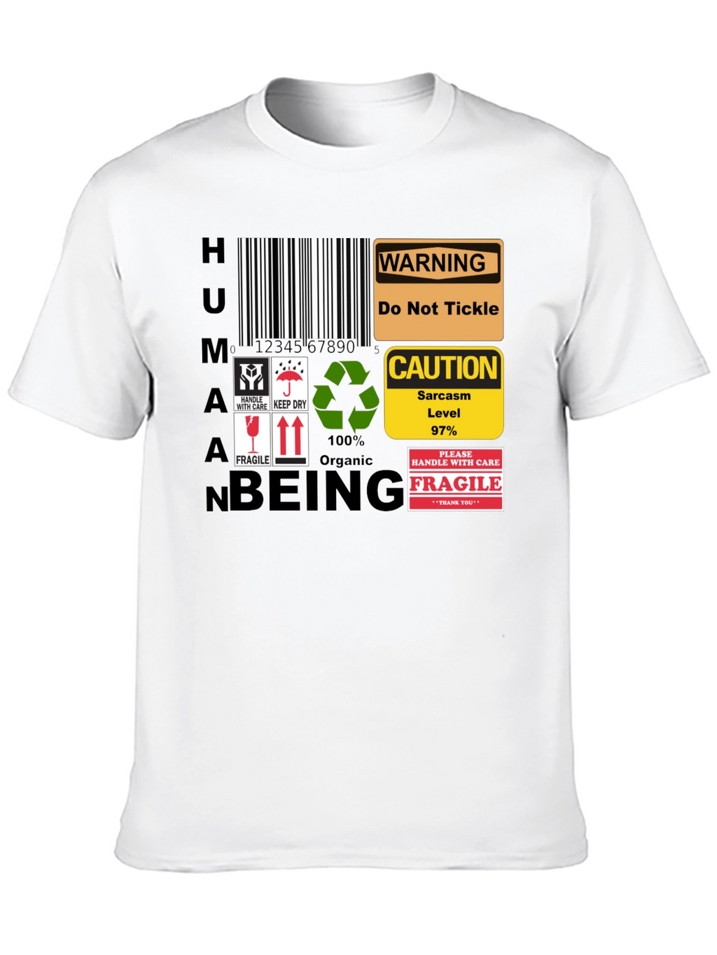Human Being Novelty Graphic Tee