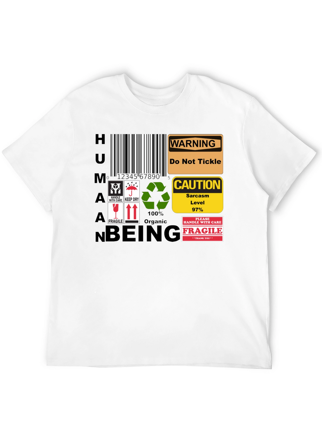 Human Being Novelty Graphic Tee