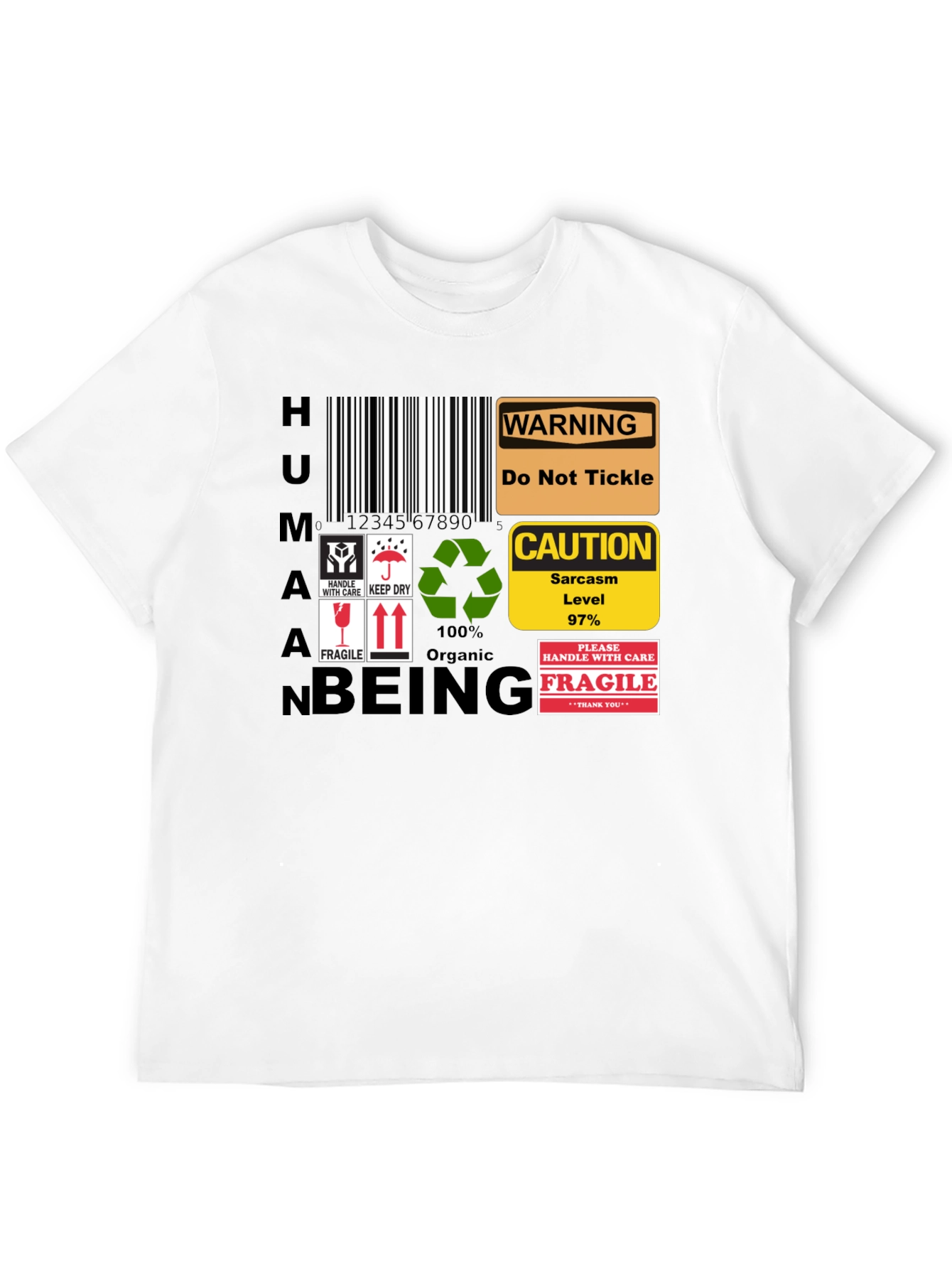 Human Being Novelty Graphic Tee