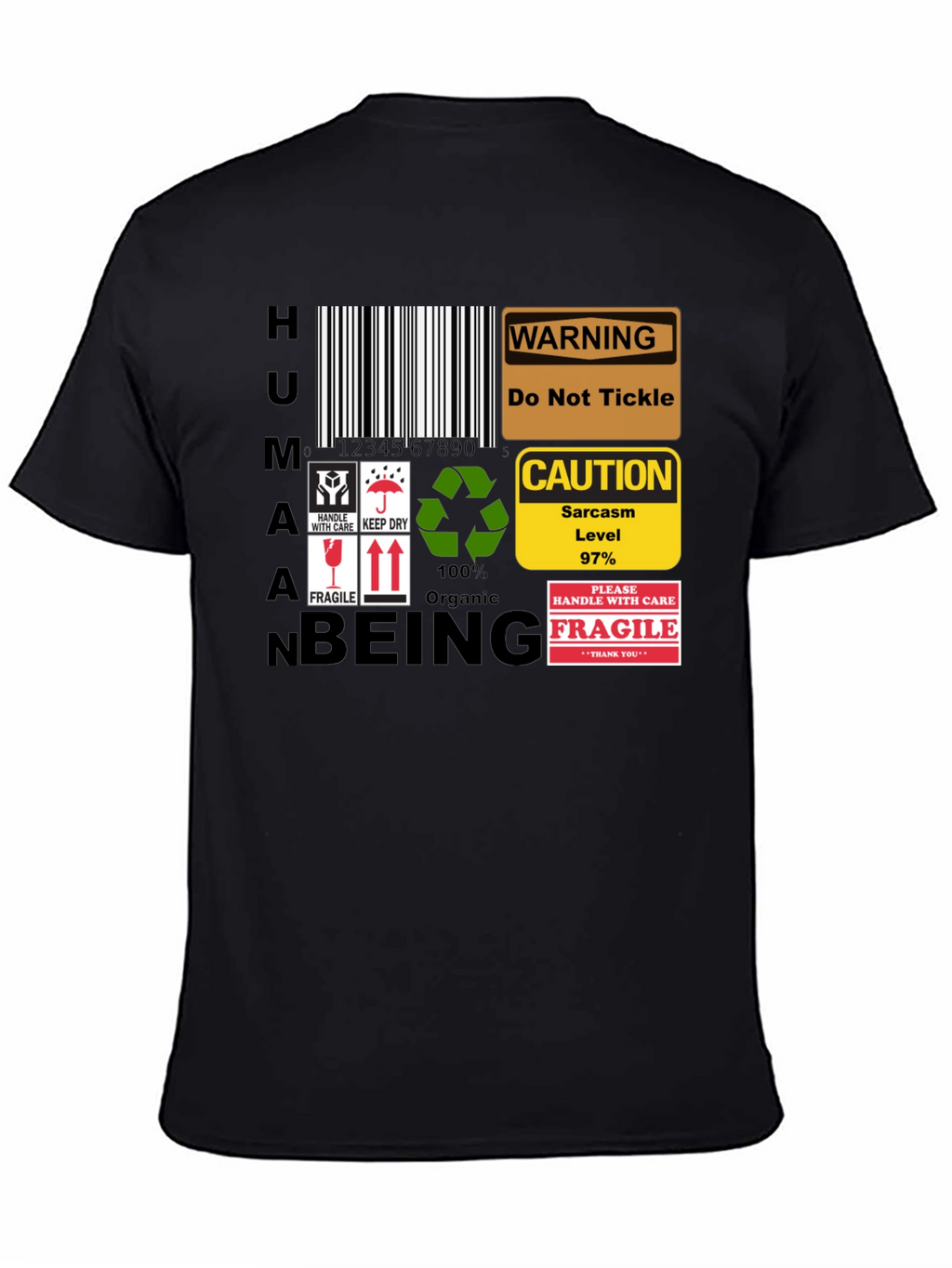 Human Being Novelty Graphic Tee
