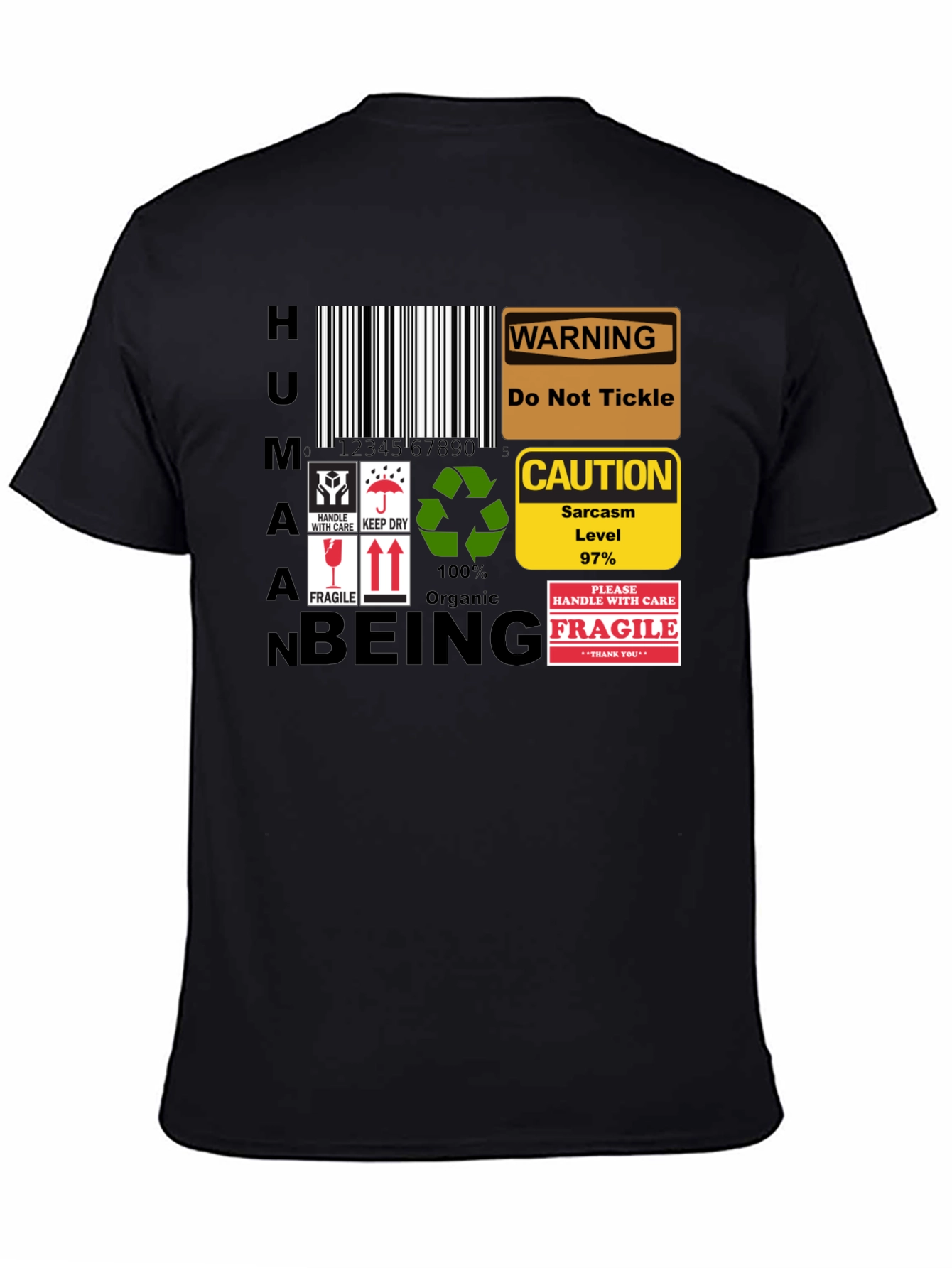 Human Being Novelty Graphic Tee