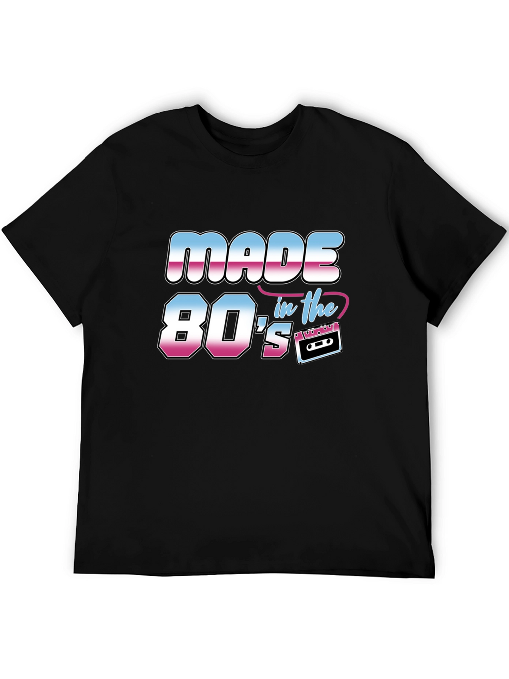 Made in the 80s T-Shirt - Retro Cassette Design