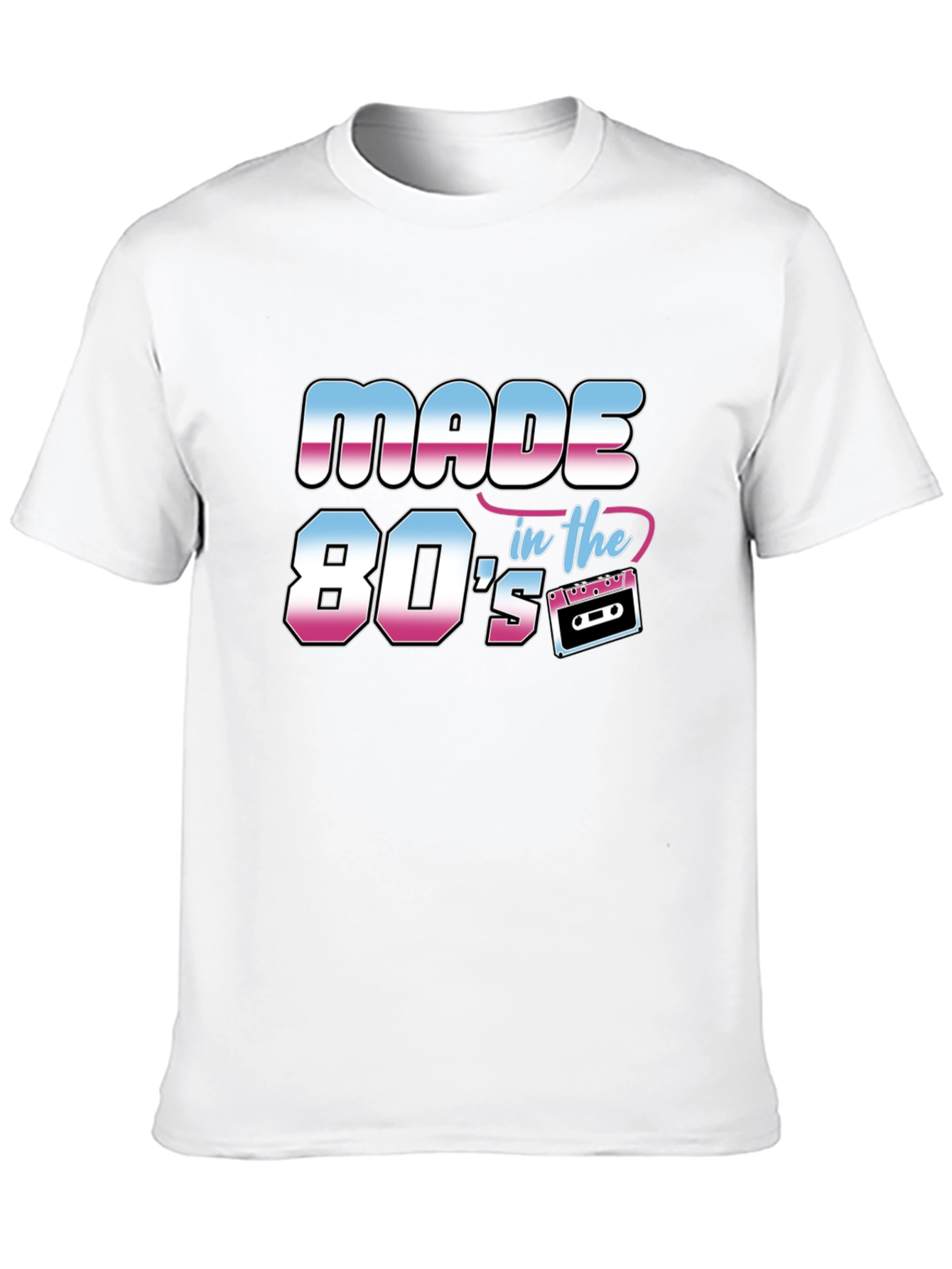 Made in the 80s T-Shirt - Retro Cassette Design