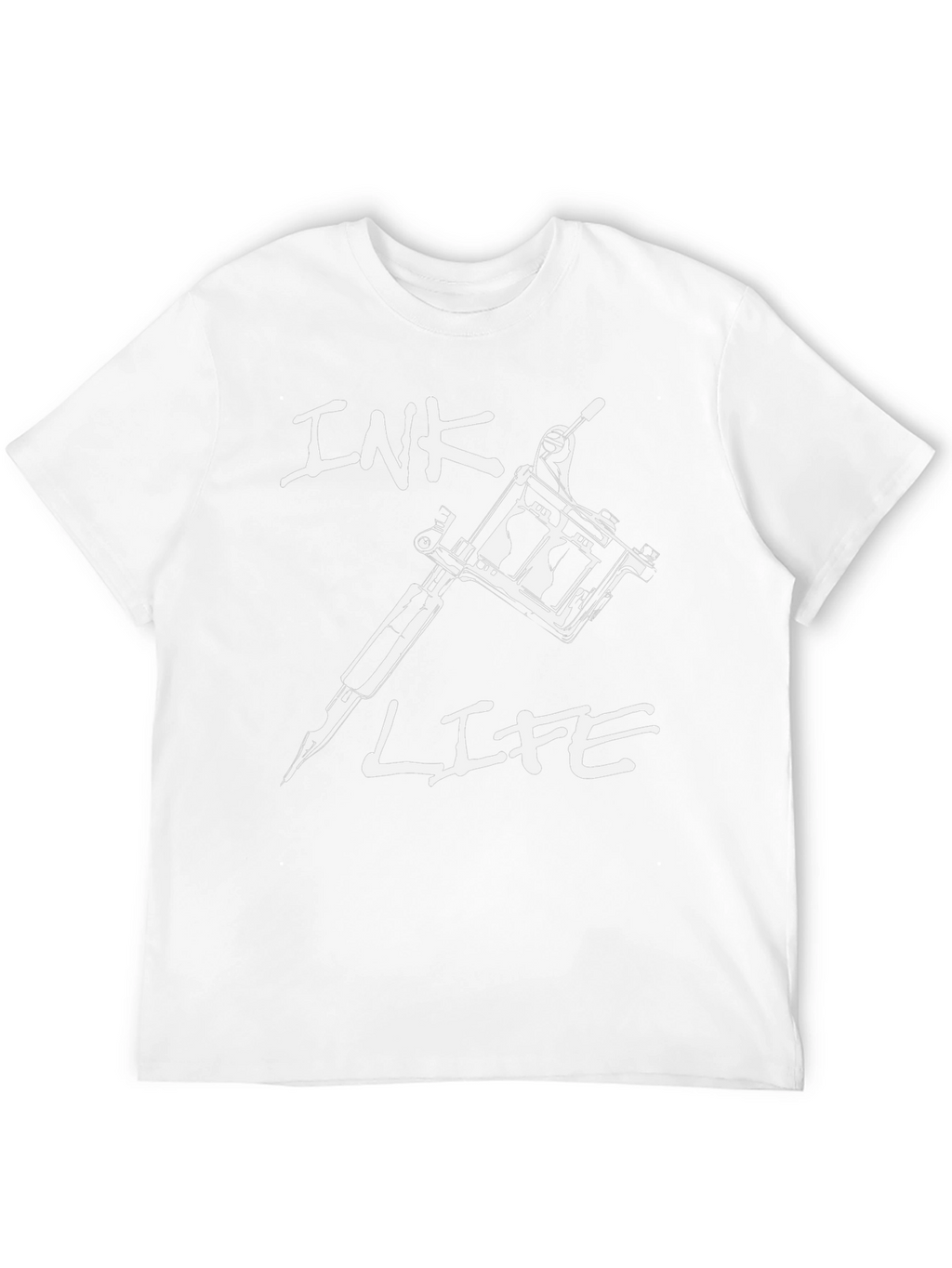 Ink Life Tattoo Artist Black Graphic Tee Shirt