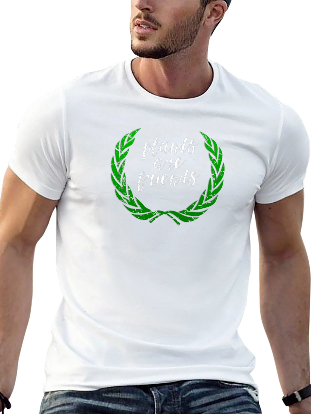 Plants Are Friends Graphic Tee - Unisex Vegan T-Shirt