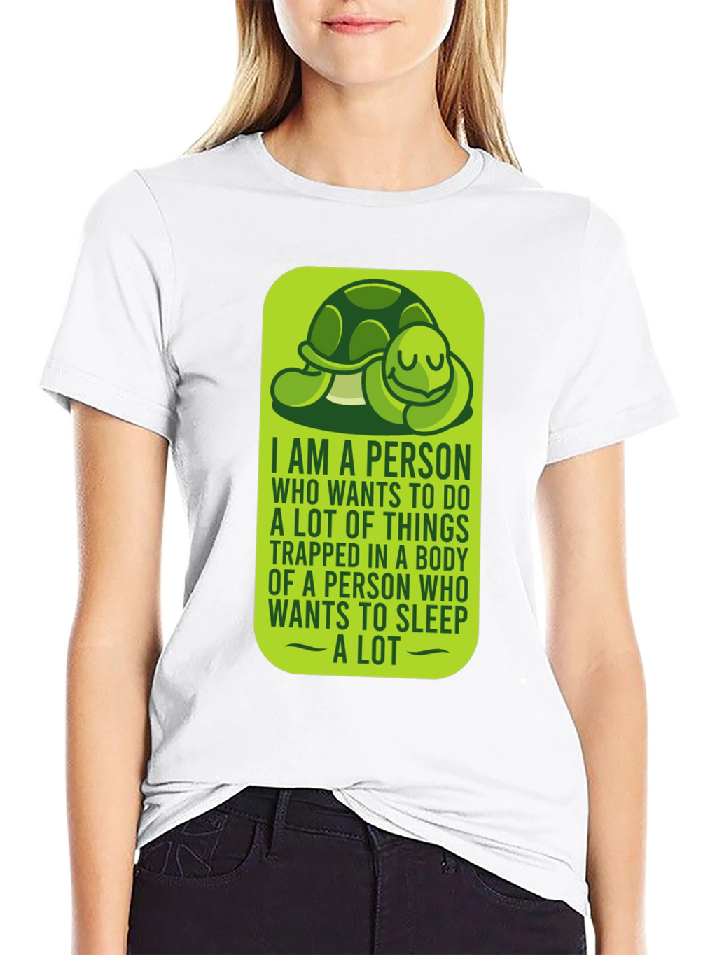 Funny Turtle Graphic T-Shirt - Introvert Sleep Lover Tee