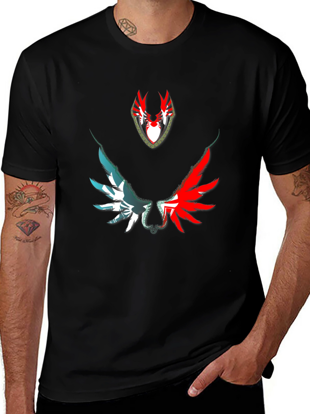 Winged Emblem Graphic Tee