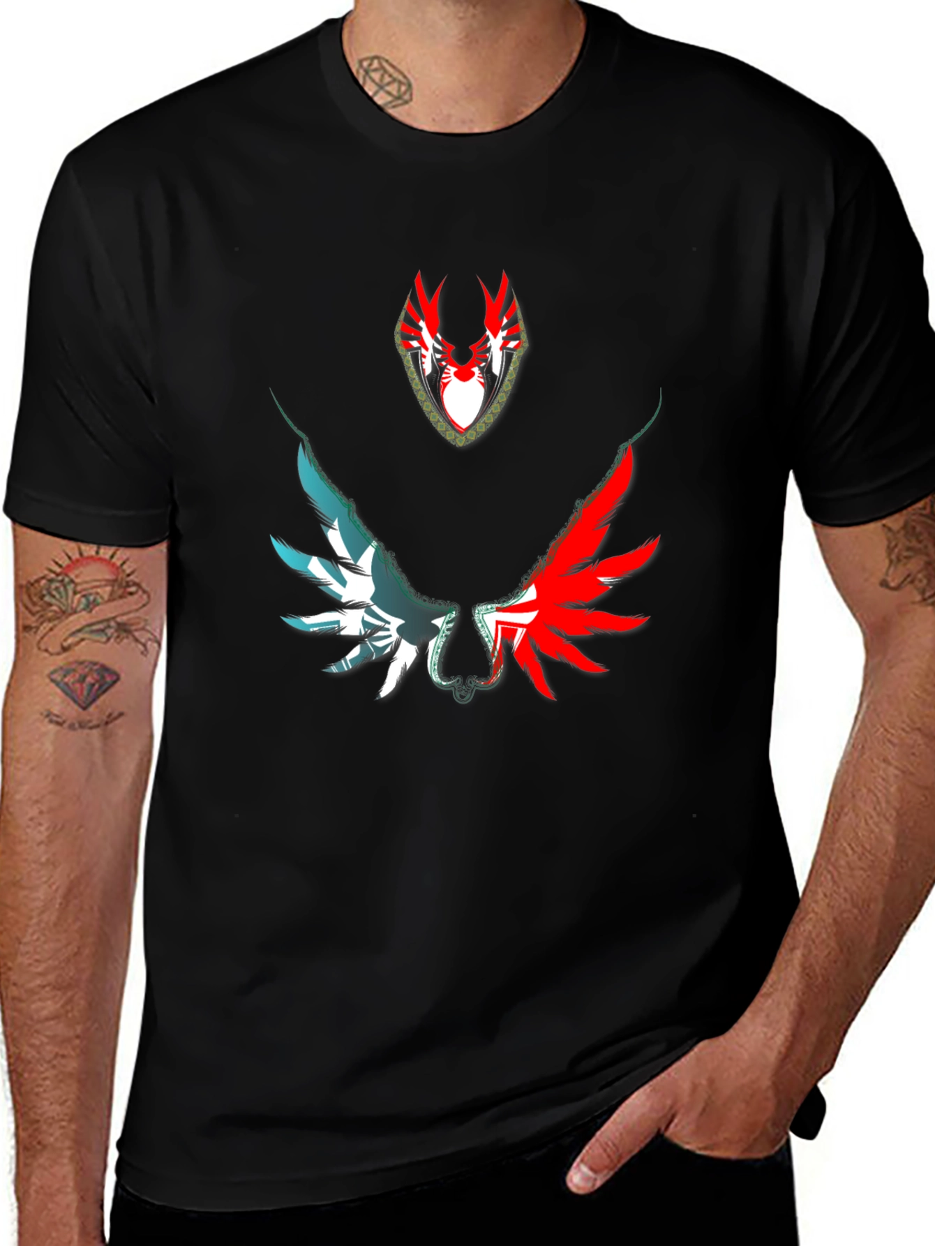 Winged Emblem Graphic Tee