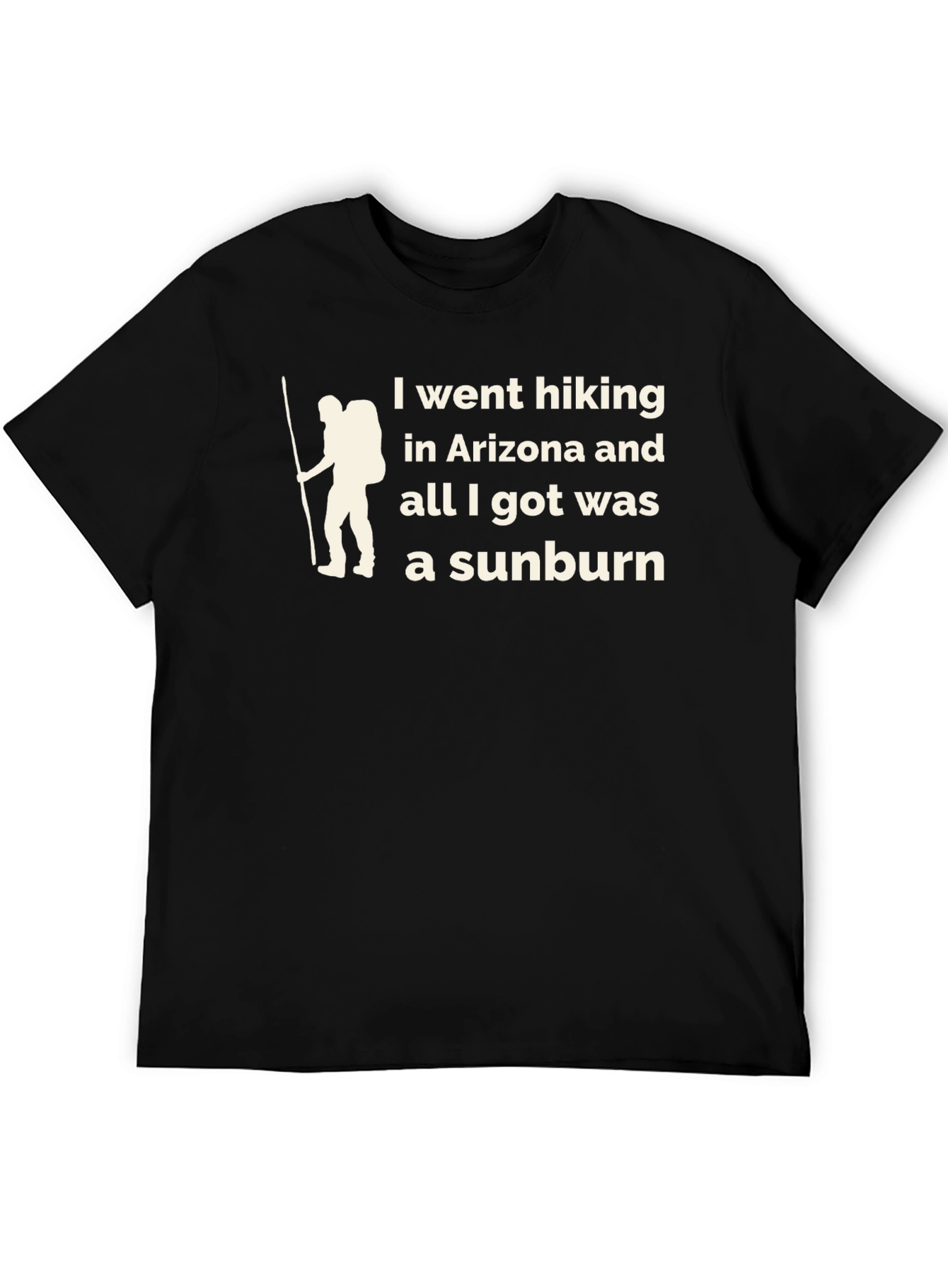 Hiking Arizona Sunburn Graphic T-Shirt