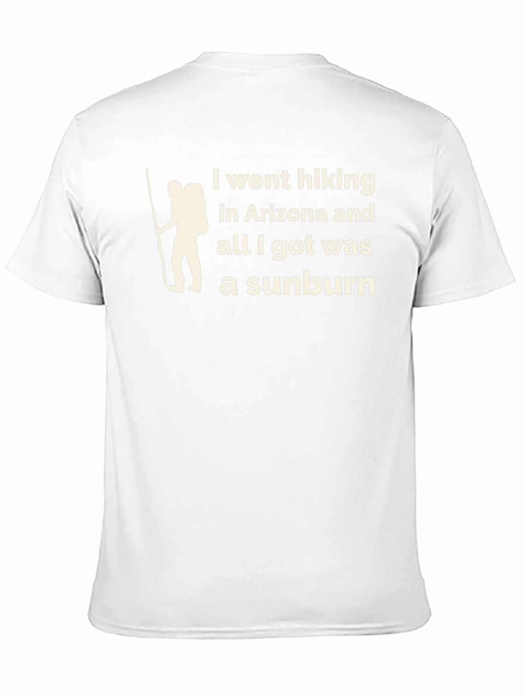 Hiking Arizona Sunburn Graphic T-Shirt