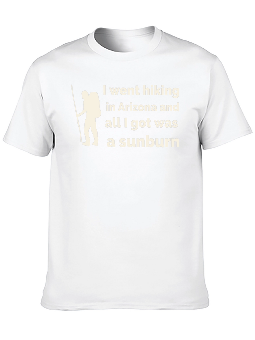 Hiking Arizona Sunburn Graphic T-Shirt