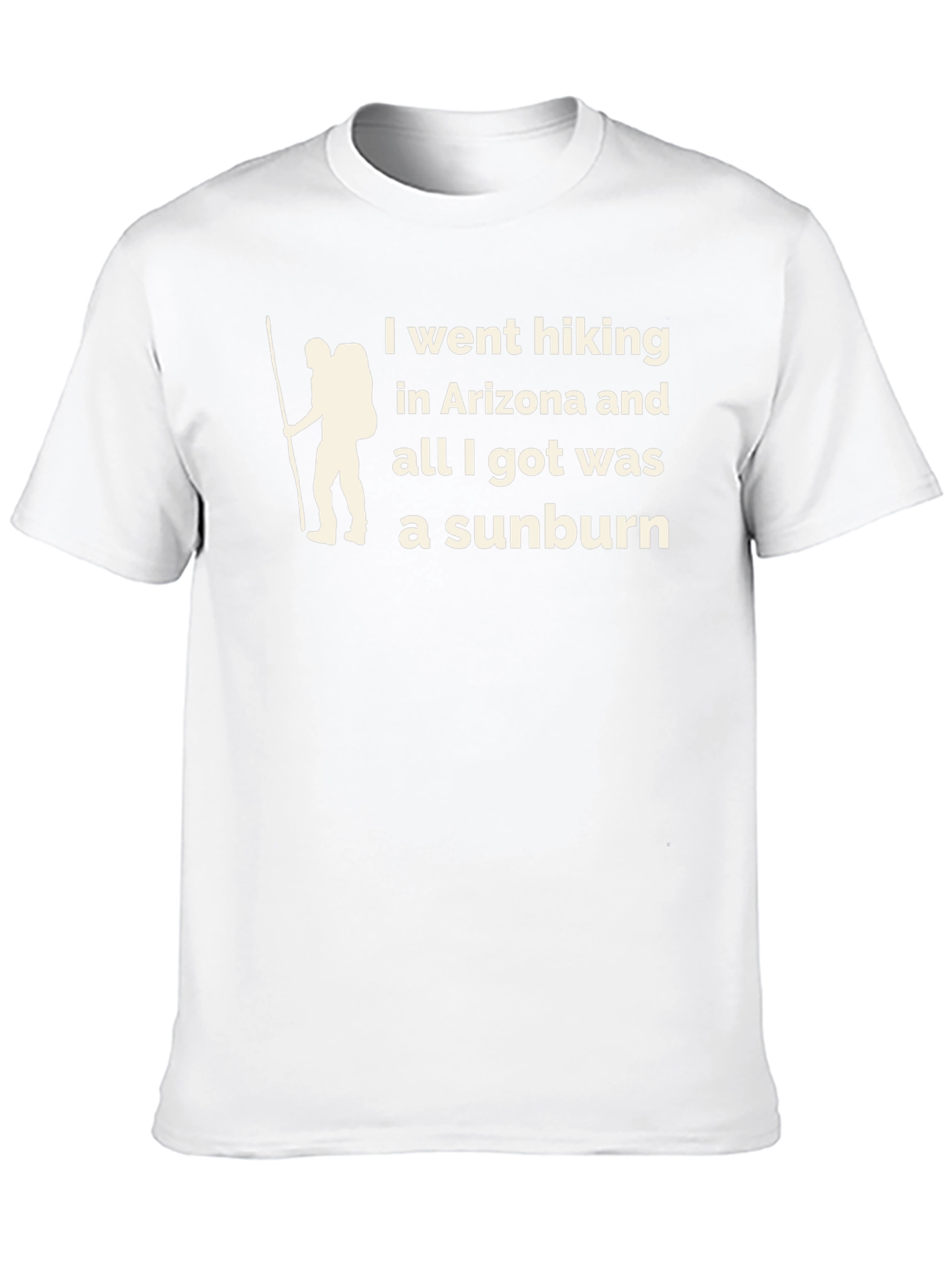 Hiking Arizona Sunburn Graphic T-Shirt